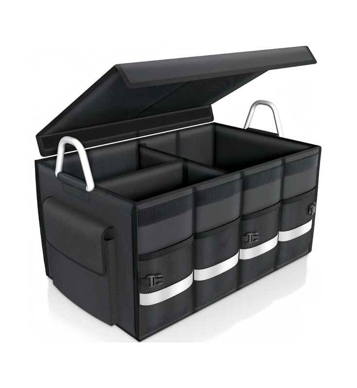 کیسه نگهداری صندوق عقب با دوام چند محفظه تاشو H-05